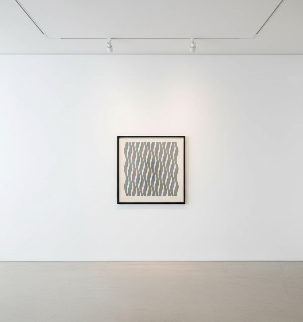 Bridget Riley - Coloured Greys II, 1972, Screenprint
signed and dated and inscribed with title and number in pencil