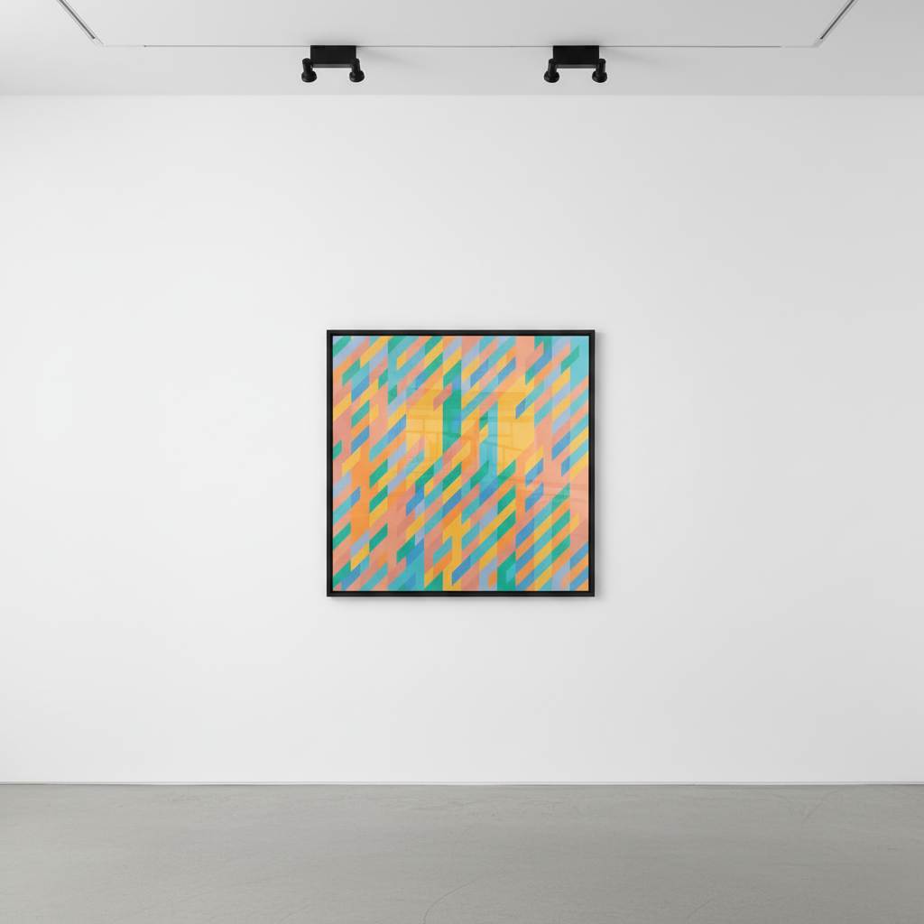 Bridget Riley - Early Light, 1987, Screenprint