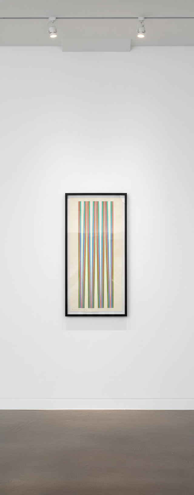 Bridget Riley - Elongated Triangles 5, 1971, Screenprint