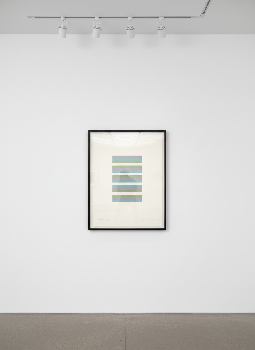 Bridget Riley - Intervals II, 2019, Screenprint