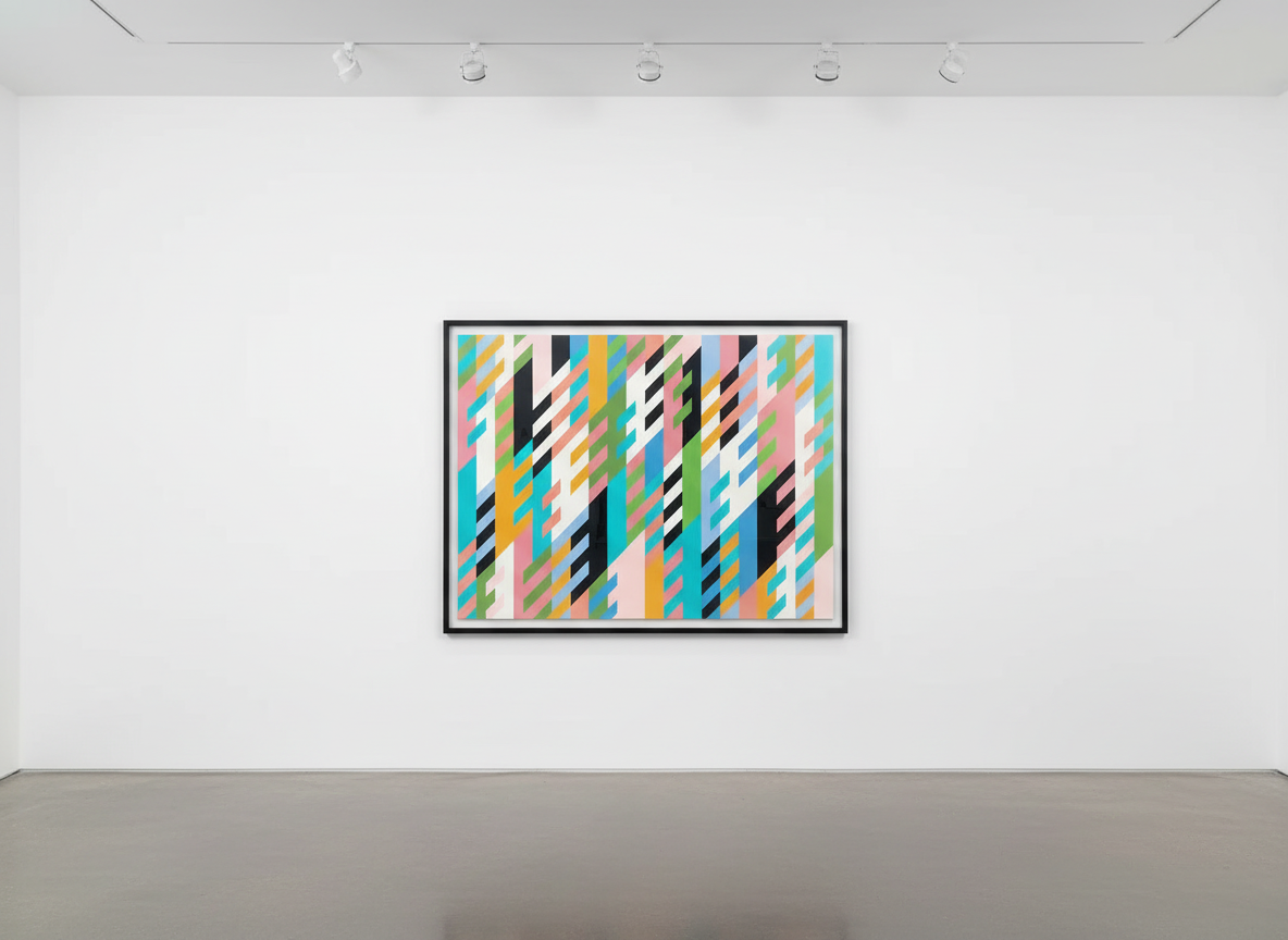 Bridget Riley - New Day, 1992, Screenprint