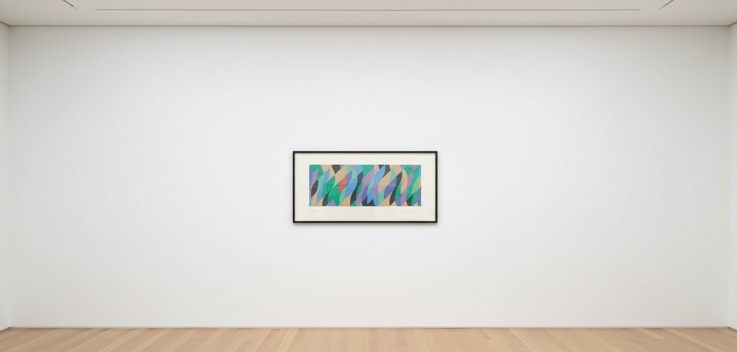 Bridget Riley - Red, 2005, Screenprint