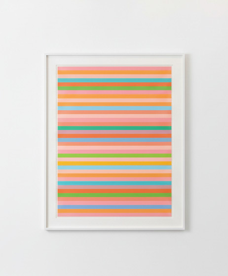 Bridget Riley - Rose Rose, 2011, Screenprint