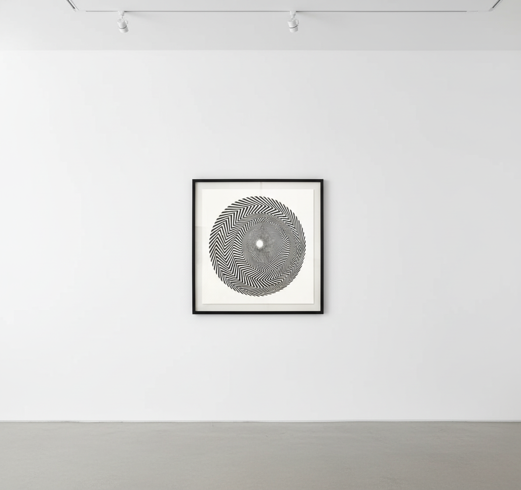 Bridget Riley - Untitled (Based On Blaze), 1965, Screenprint