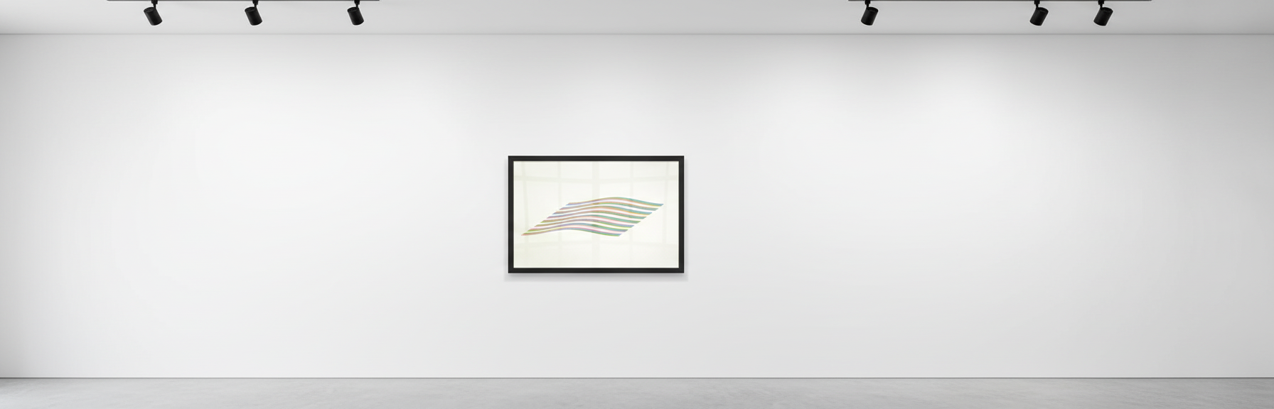 Bridget Riley - Untitled Wave, 1975, Screenprint
