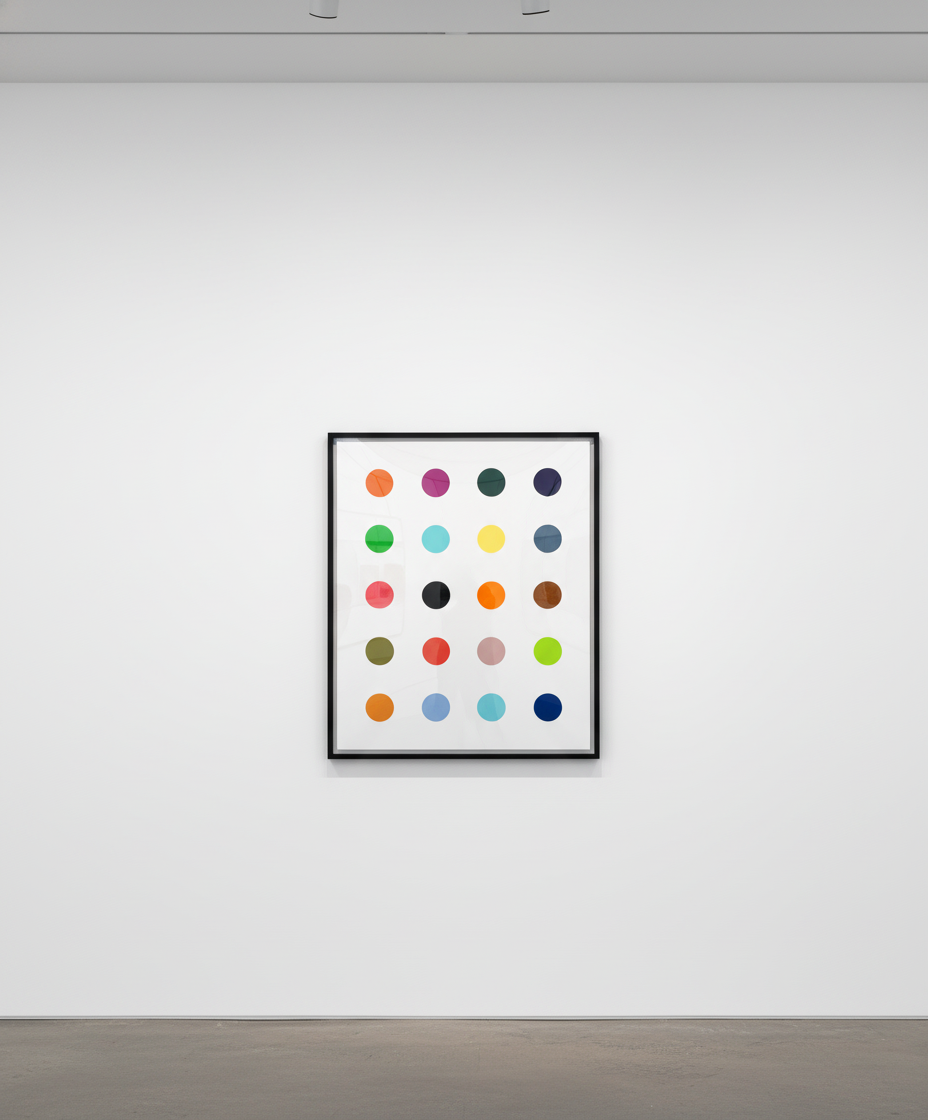 Damien Hirst - 3-Methylthymidine White, 2014, Screenprint in colors with diamond dust