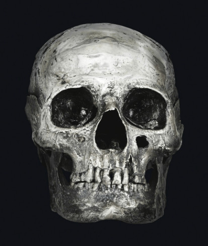 Damien Hirst - Abacus - The Dream is Dead, 2007, Sculpture, silver