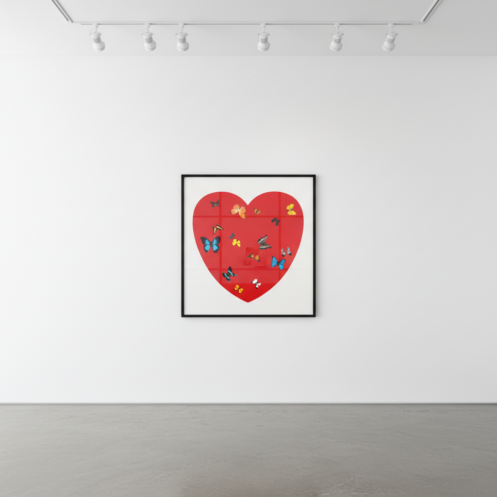 Damien Hirst - Big Love, 2010, Silkscreen