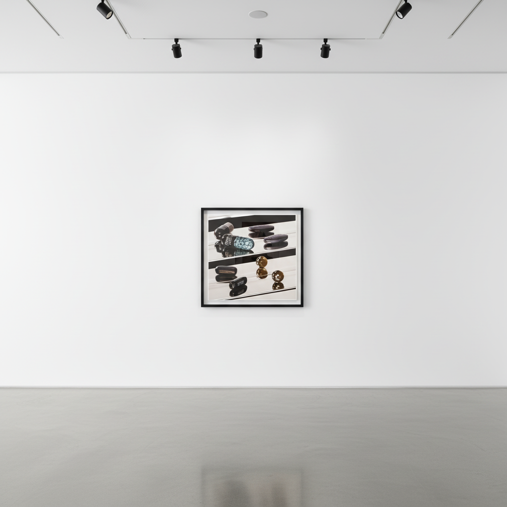 Damien Hirst - Black Heaven (Nite Time), Utopia, 2012, Digital Print
Signed