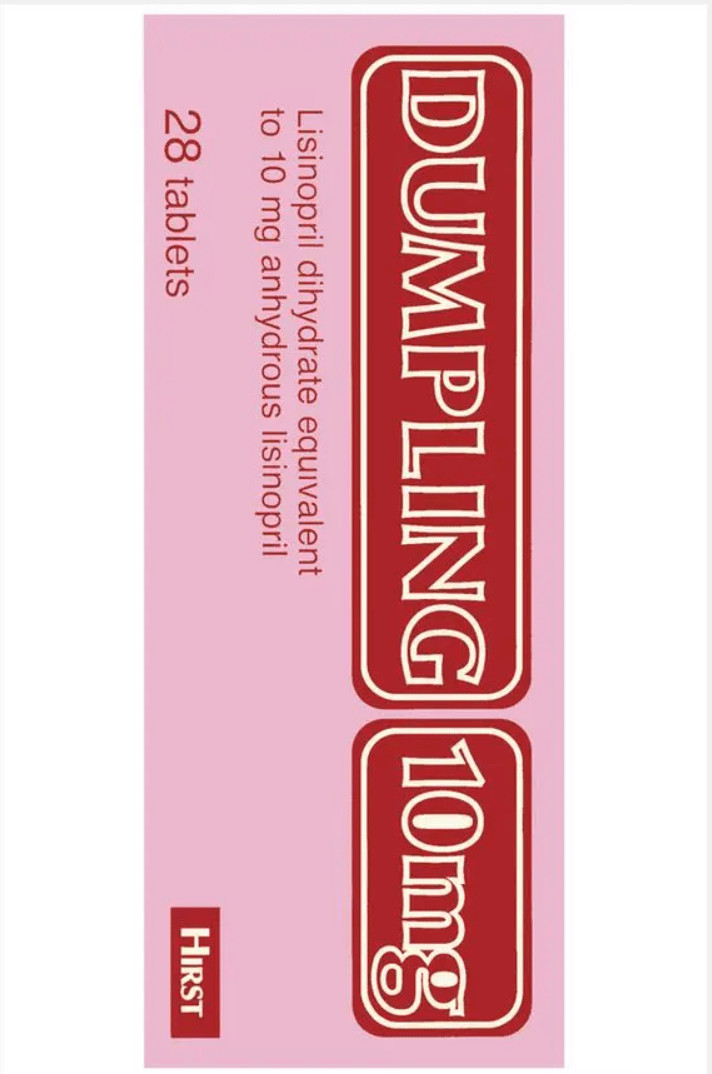 Damien Hirst - Dumpling (from The Last Supper), 1999, Screen print