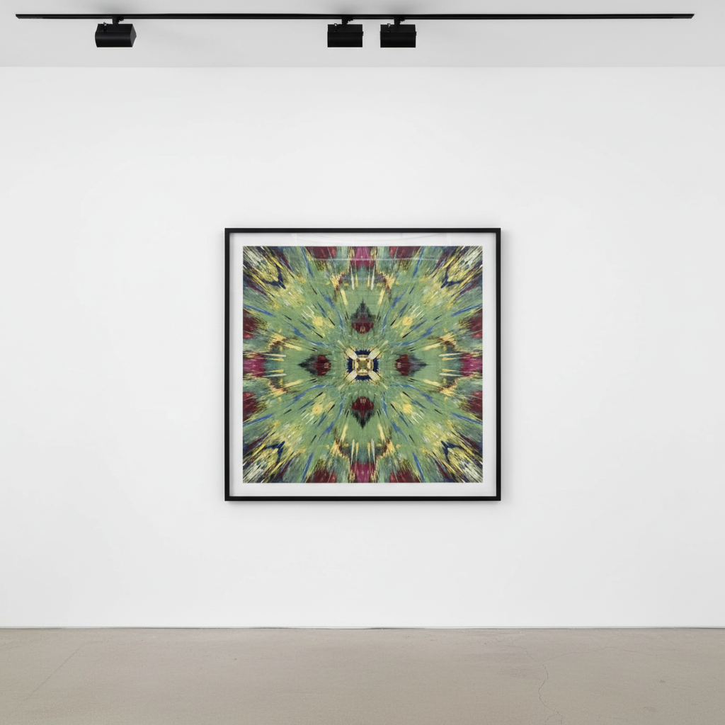 Damien Hirst - H1 -7 Enter The Infinite - Being, 2016, Jacquard-woven tapestry