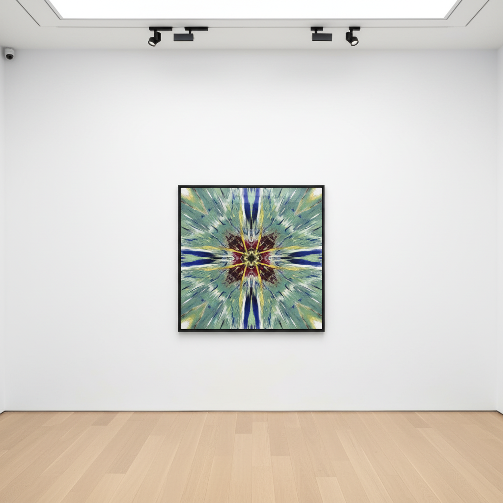 Damien Hirst - H1 -9 Enter The Infinite - Glory, 2016, Jacquard-woven tapestry