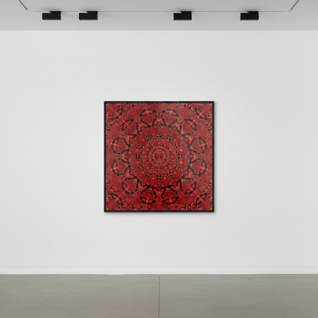 Damien Hirst - H10-4 Suiko (The Empresses), 2022, Laminated Giclée print on aluminium composite, screen printed with glitter