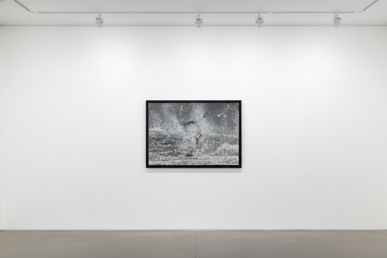 Damien Hirst - H13-10 Blizzard, 2023, Laminated Giclée print on aluminium composite panel