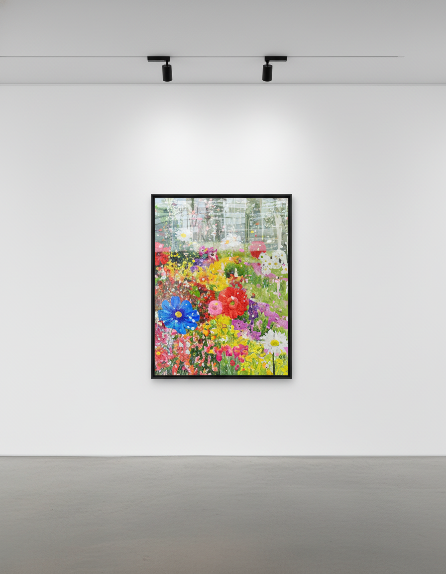 Damien Hirst - H14-8 Knowledge, 2024, Laminated Giclée print on aluminium composite panel