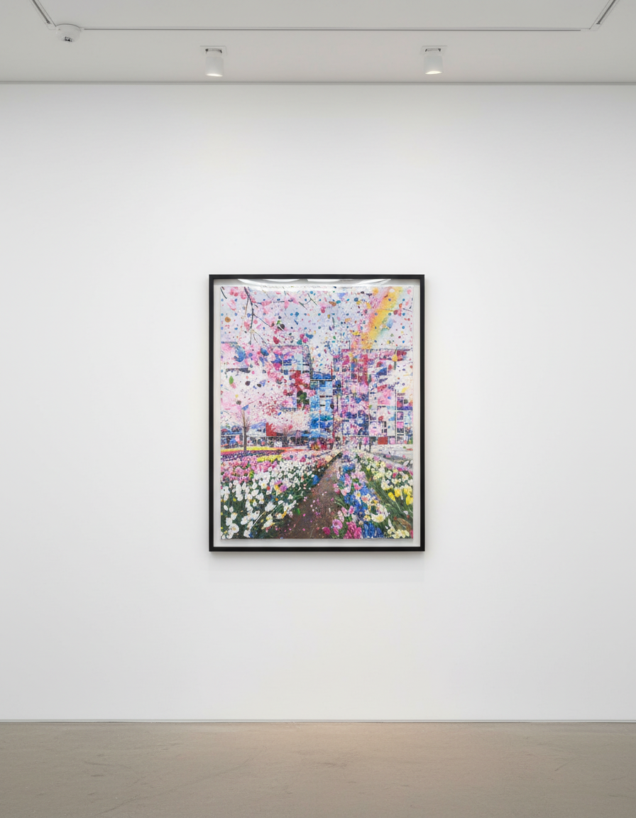 Damien Hirst - H17-2 Civilisation Falling, 2024, Giclée print on Cotton Smooth Rag