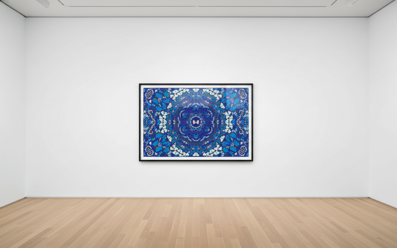 Damien Hirst - H18-2 Chameleon, 2024, Diasec mounted Giclée on aluminium
Signed and numbered