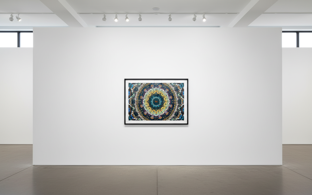 Damien Hirst - H18-3 Psychedelic, 2024, Diasec mounted Giclée on aluminium
Signed and numbered
