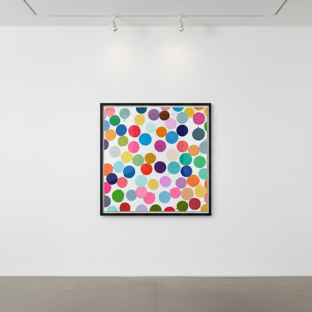 Damien Hirst - H5-6 Plaza, 2018, Diasec-mounted Giclée print on aluminium panel