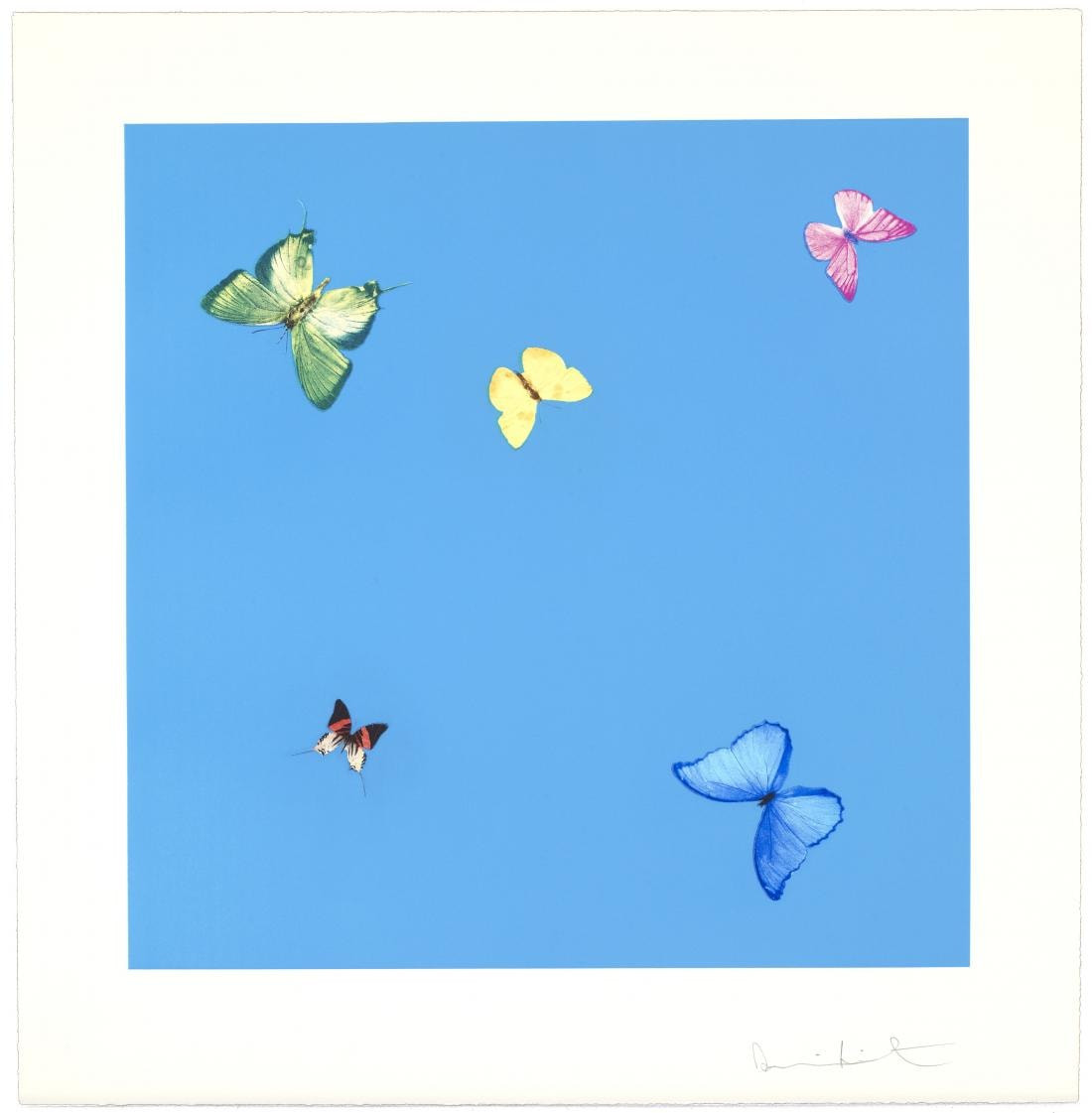 Damien Hirst - Love Poems (A Dream), 2014, Photogravure etchings