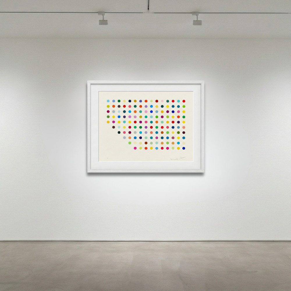 Damien Hirst - Meprobamate, 2011, Screenprint in colors