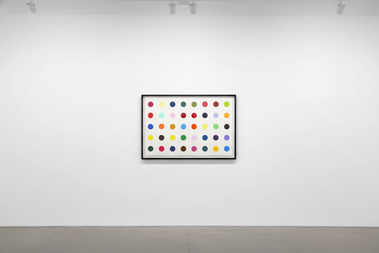 Damien Hirst - Methyl Phenylsulfoxide, 2010, Woodcut