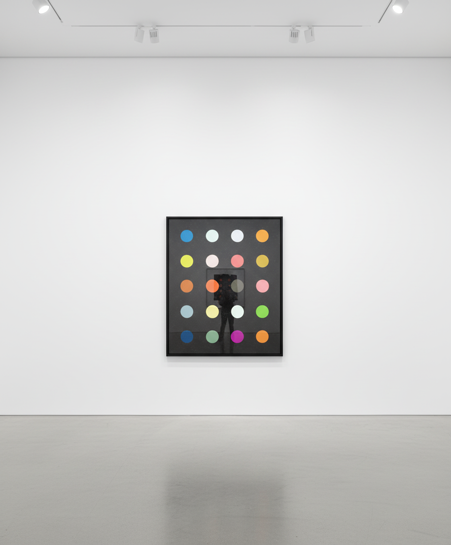Damien Hirst - Methylamine 13c, 2014, Silkscreen with Diamond Dust