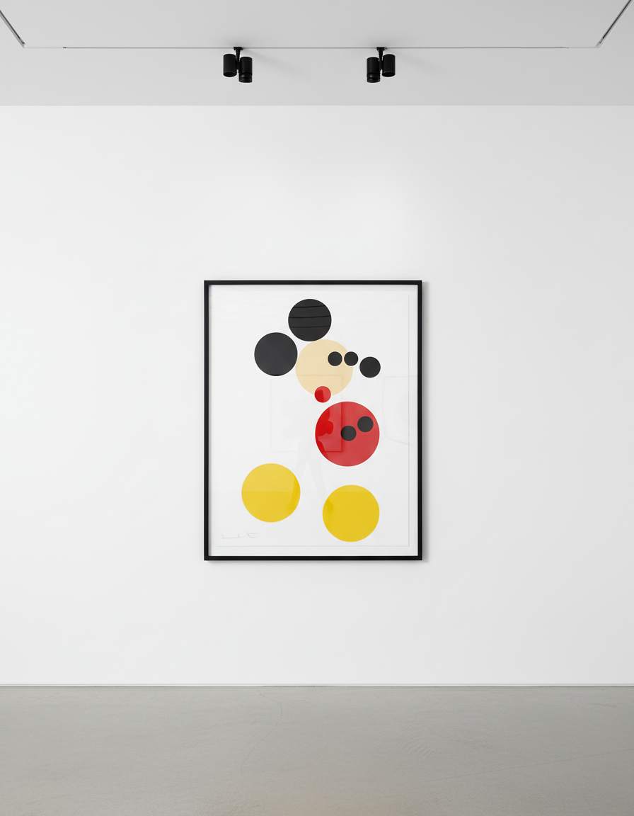 Damien Hirst - MIckey Mouse (Small), 2014, Screen print
