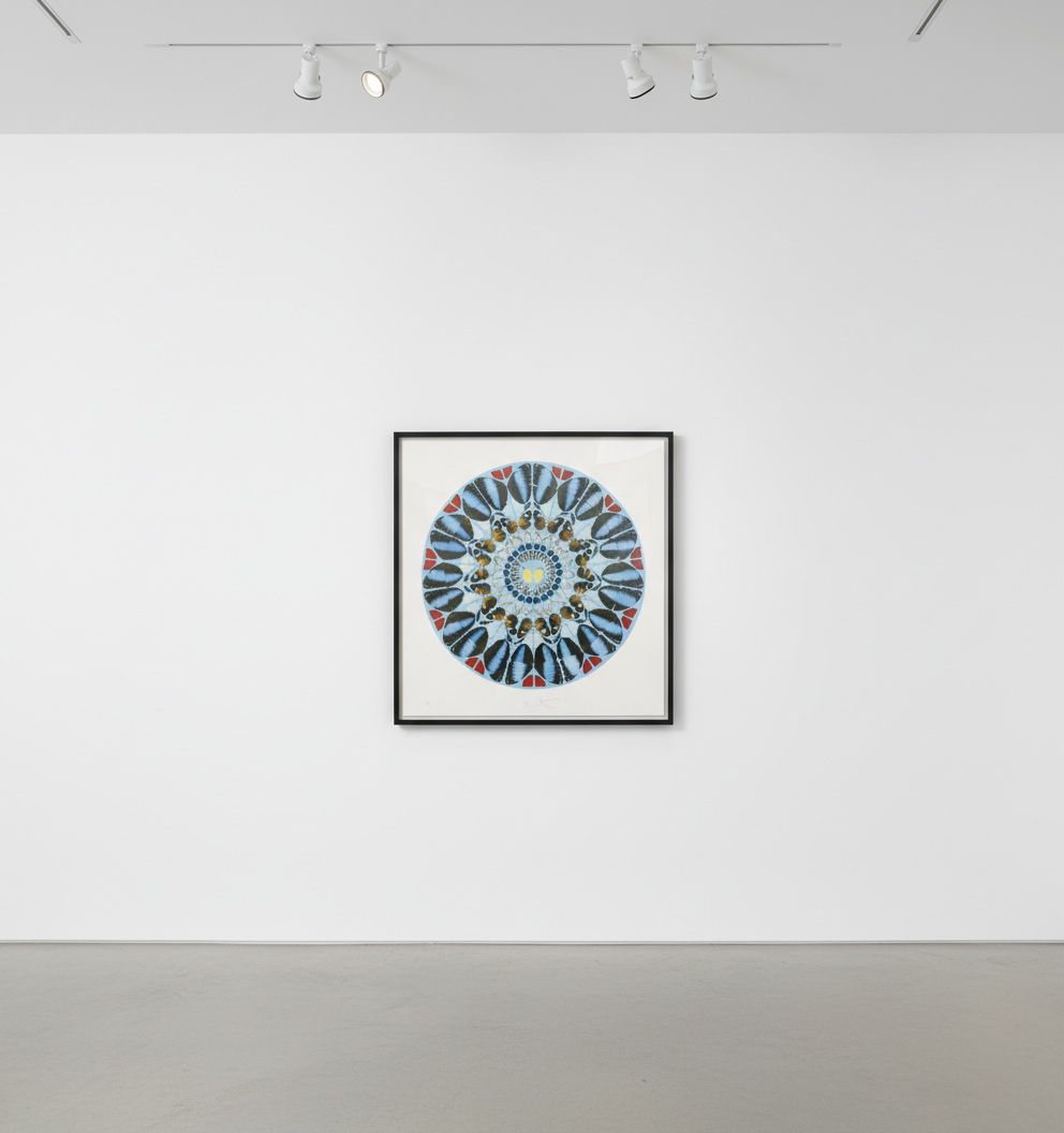 Damien Hirst - Psalm : Ad Te Domine, Levai, 2009, Screenprint in colors with diamond dust on wove paper