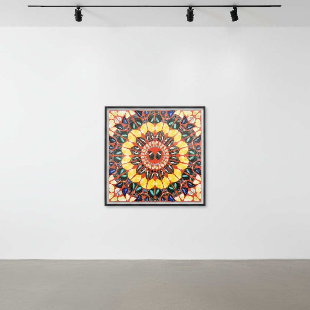 Damien Hirst - Psalm: Benedicam Domino, 2015, Silkscreen with glaze
