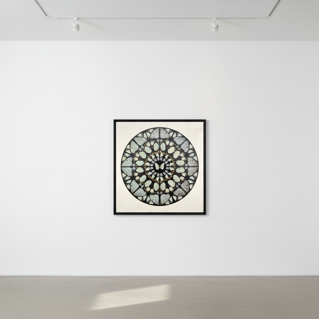 Damien Hirst - Psalm: Benedictus Dominus, 2009, Silkscreen with Diamond Dust