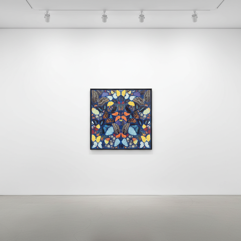 Damien Hirst - Psalm: Expectans Expectavi, 2015, Silkscreen with glaze