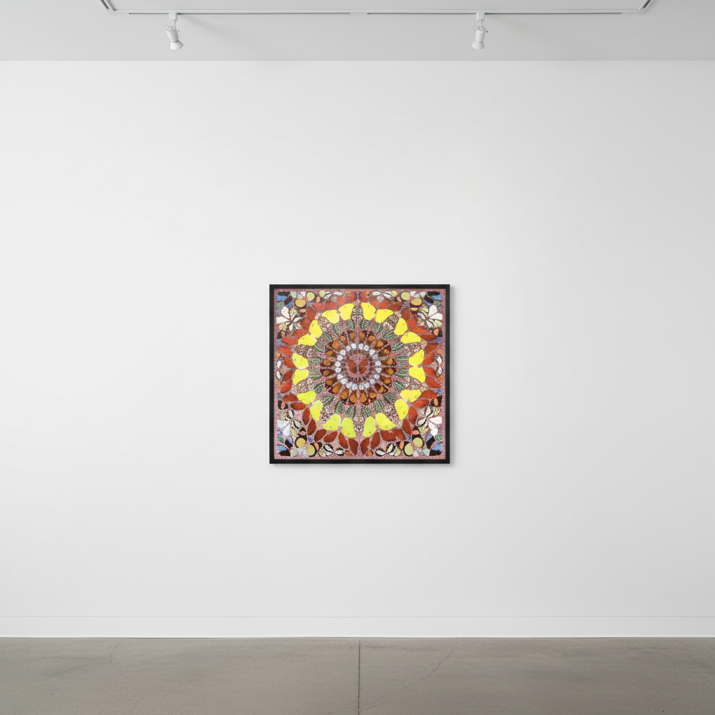 Damien Hirst - Psalm: Judica Domine, 2015, Silkscreen with glaze