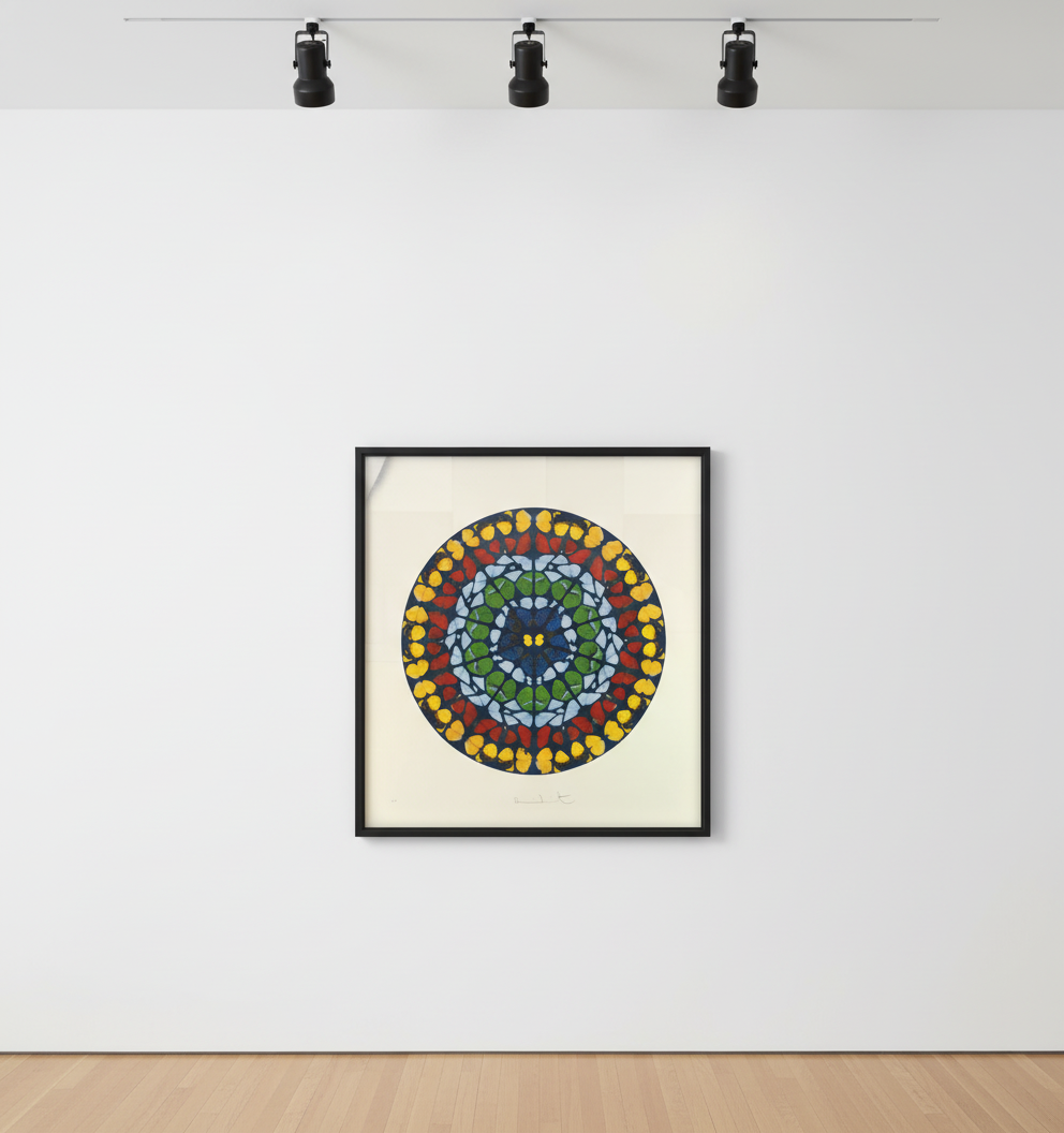 Damien Hirst - Psalm: Quare Fremuerunt Gentes, 2009, Screenprint