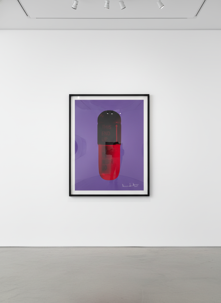 Damien Hirst - The Cure (Papal Purple/Burgundy/Blood Orange), 2014, Silkscreen on Somerset Tub Sized 410gsm