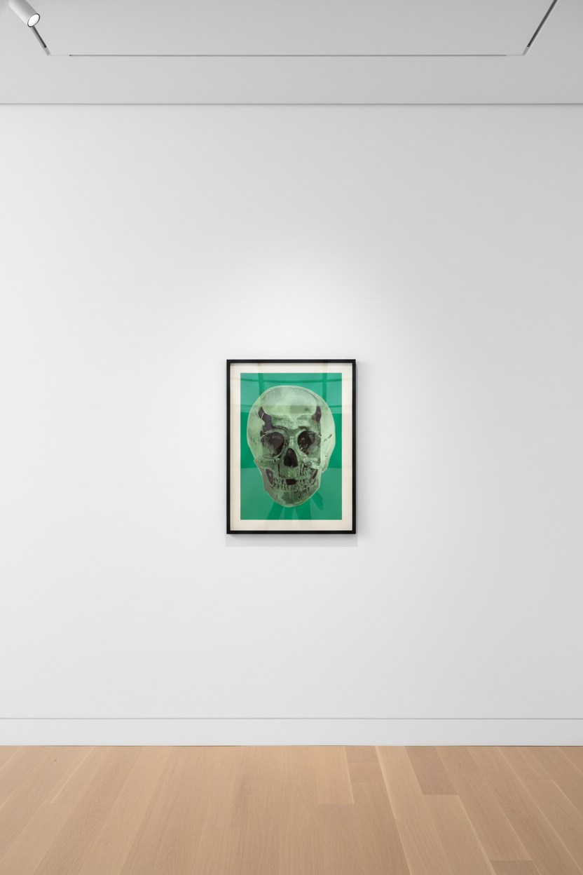 Damien Hirst - Till Death Do Us Part (green/emerald), 2012, Silkscreen