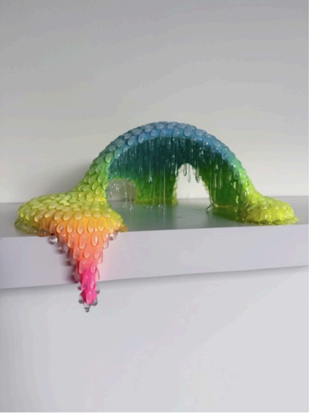 Dan Lam - Dribble, 2025, Foam, acrylic, resin, polymer