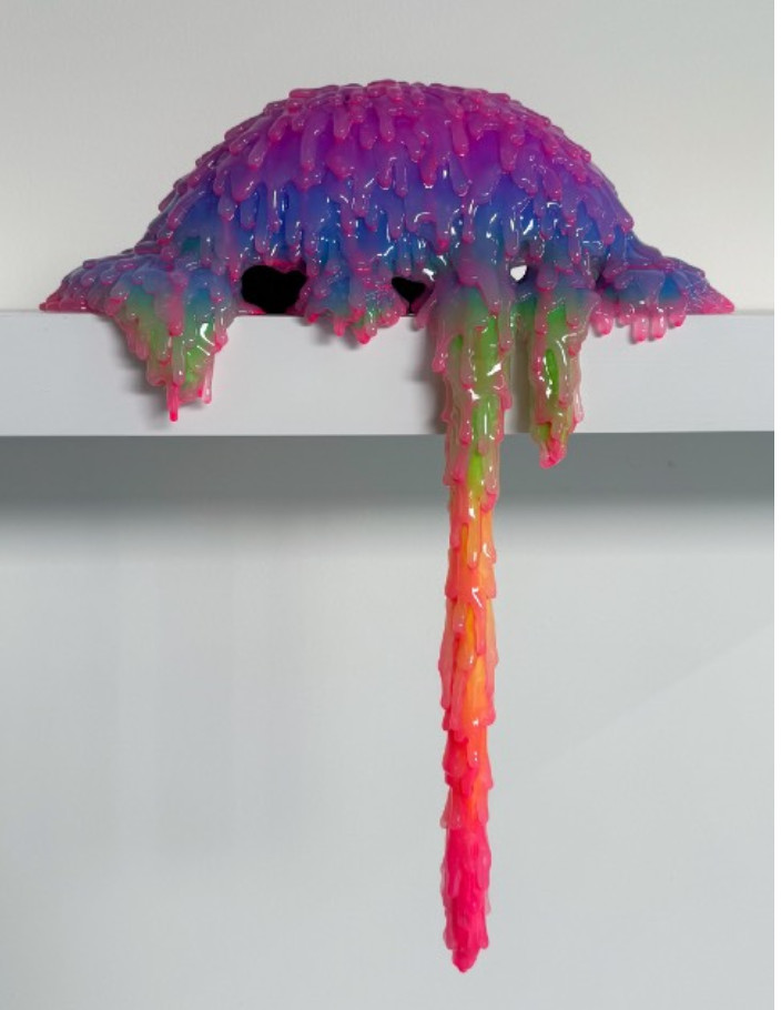 Dan Lam - Tug, 2025, Foam, Acrylic, Resin, Polymer