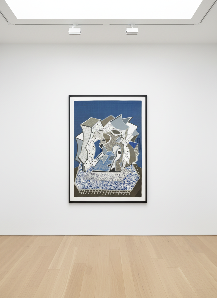 David Hockney - Deux, 1991, Lithograph on paper