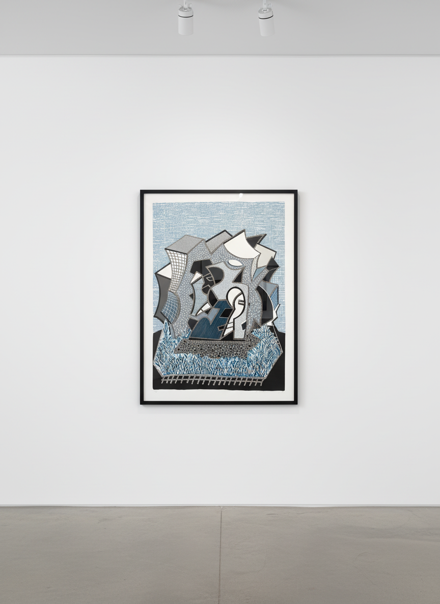 David Hockney - Eine, 1991, Lithograph on paper