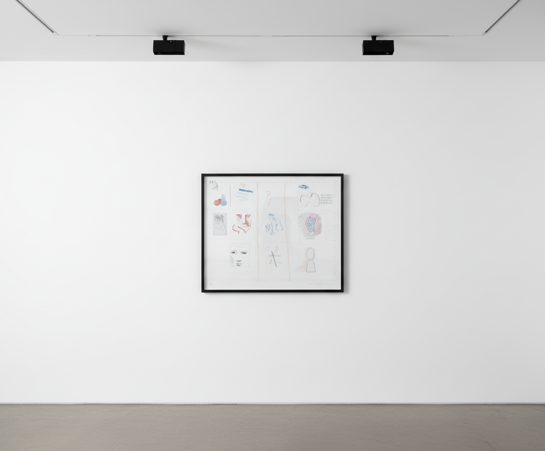 David Hockney - Franco-American Mail, 1976-77, Etching