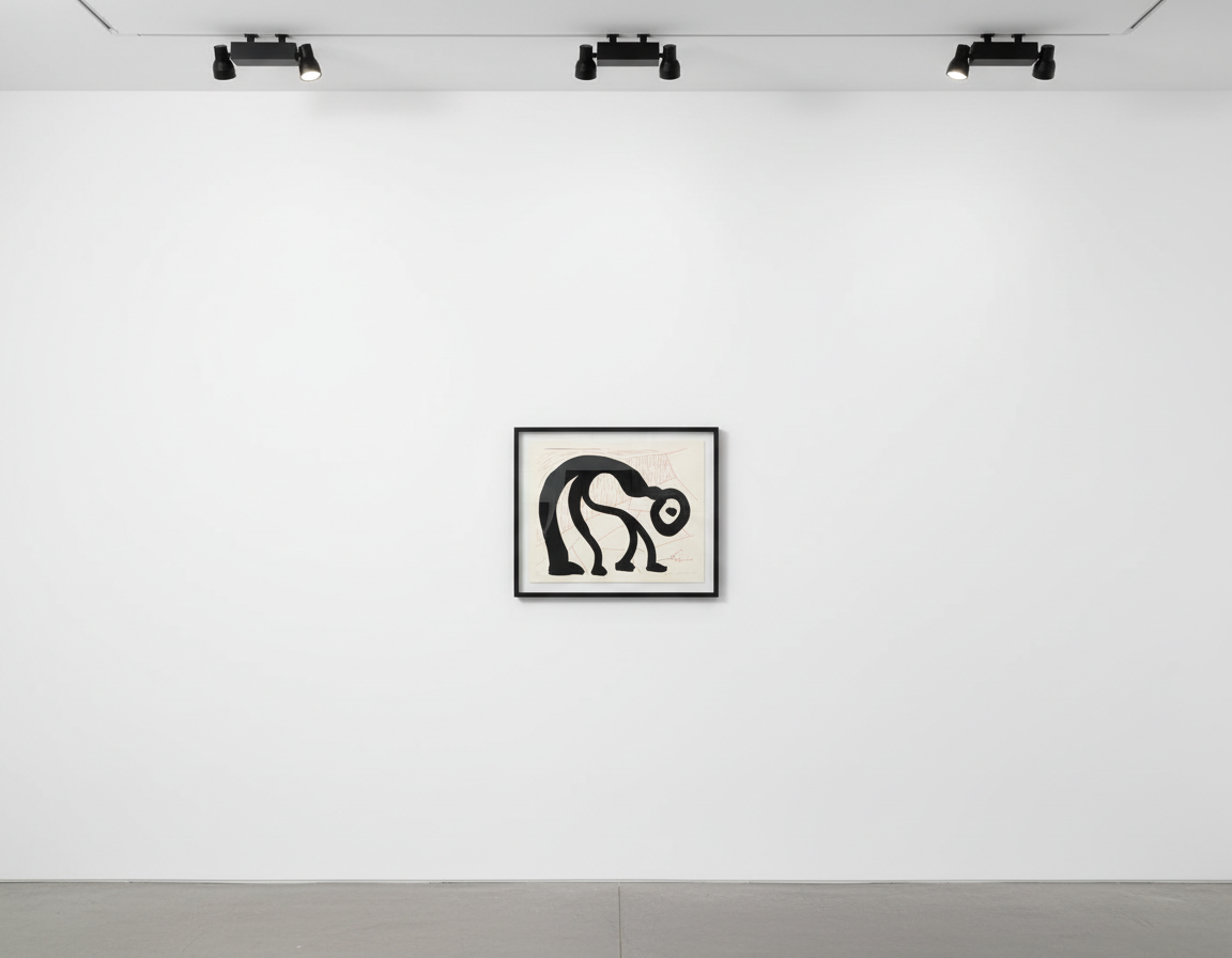 David Hockney - Man Looking For His Glasses, 1986, Home Made Print