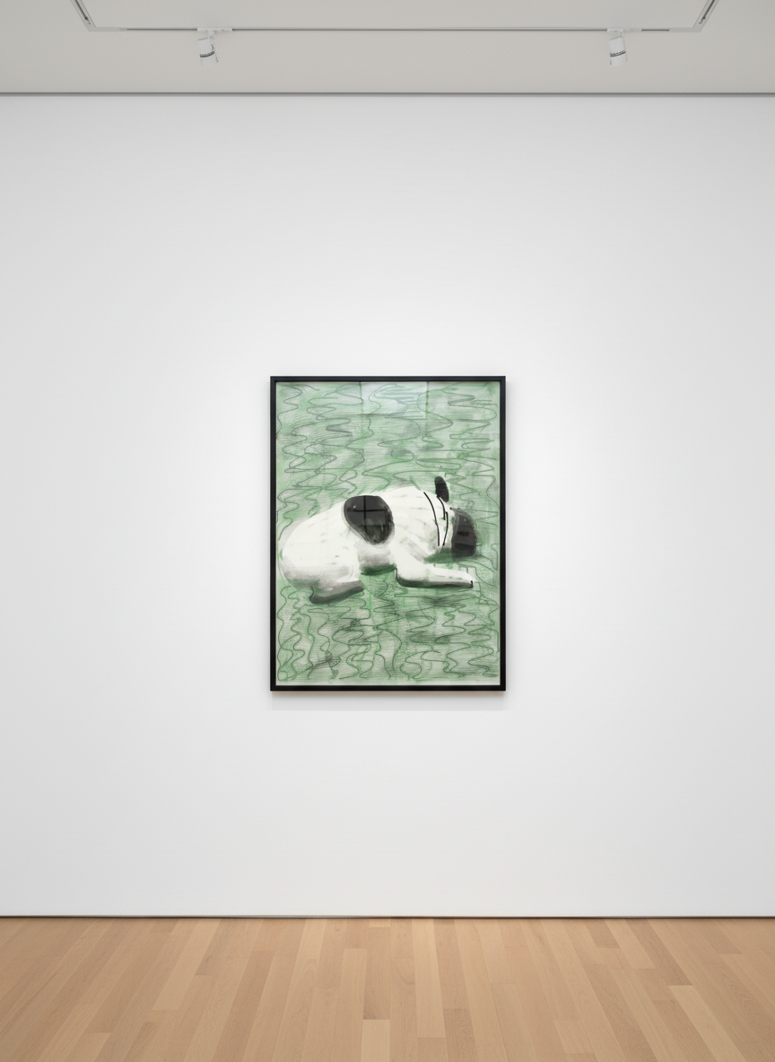 David Hockney - Moujik, 2010, iPad drawing