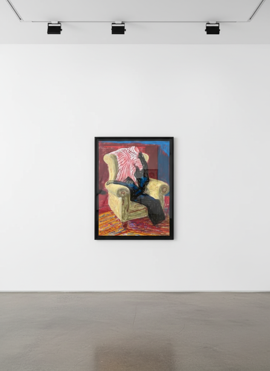 David Hockney - My Shirt and Trousers, 2010, iPad drawing