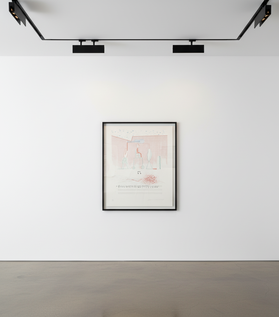 David Hockney - Parade, 1976-77, Etching