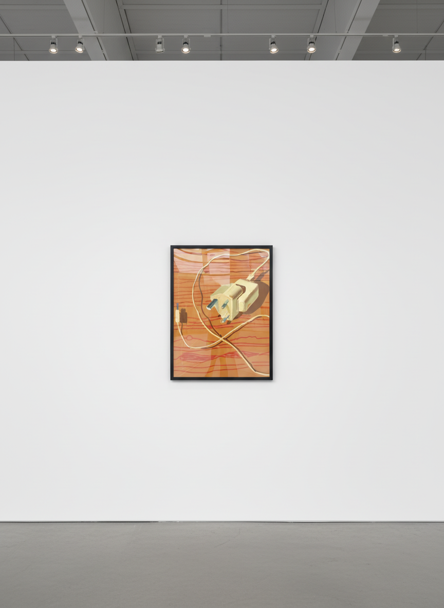 David Hockney - Plug, 2011, iPad drawing