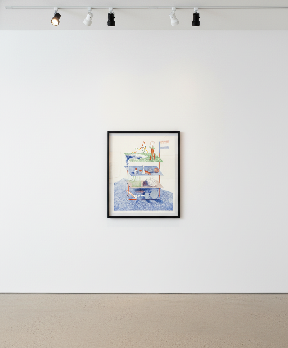 David Hockney - Serenade, 1976-77, Etching