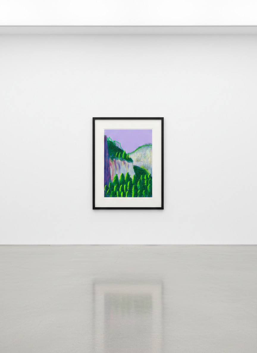David Hockney - The Yosemite Suite No. 11, 2010, iPad drawing on paper