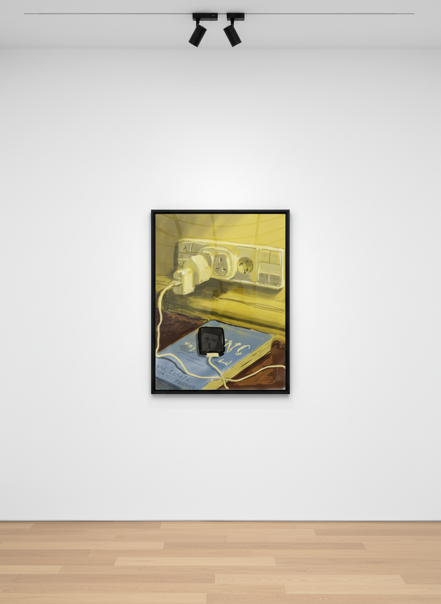 David Hockney - Will It Ever Work, 2011, iPad drawing