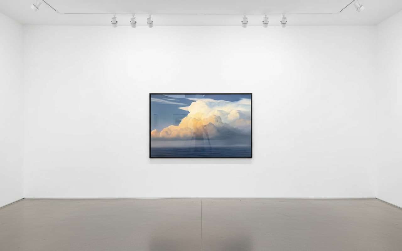 Derek Macara - Cloudy Evening, 2025, Oil on canvas